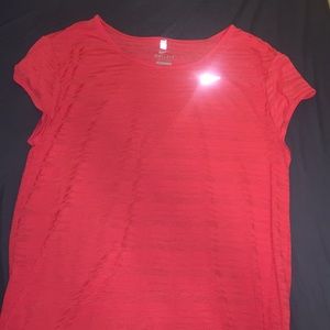Nike Pinkish Red Workout shirt!